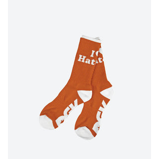 DGK Skateboards Socks Haters Burnt Orange/White