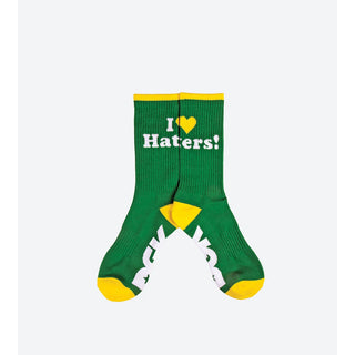 DGK Skateboards Socks Haters Green/Yellow