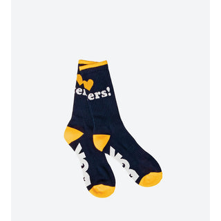 DGK Skateboards Socks Haters Navy/Yellow