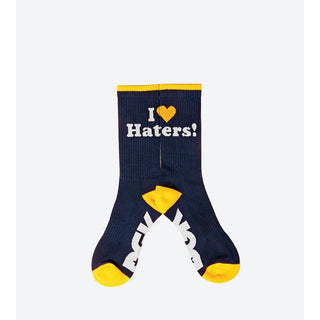 DGK Skateboards Socks Haters Navy/Yellow