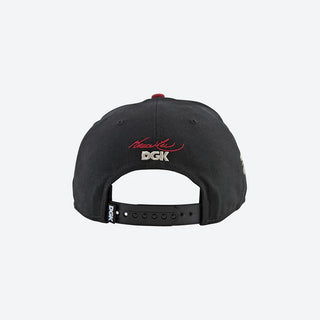 DGK x Bruce Lee Balance Snapback Hat - Black