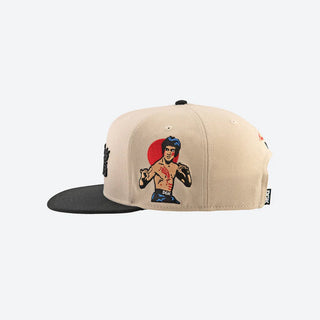 DGK x Bruce Lee Balance Snapback Hat - Sand