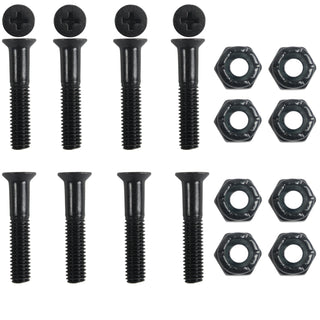 Ace AF1 33 (8.0") Skateboard Trucks 52mm Wheels and Bearings Combo Package