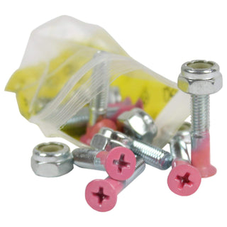 Dimebag Hardware 1" Phillips Pink