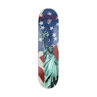 Disorder Skateboard Deck Nyjah Huston Statue of Chaos 8.12"