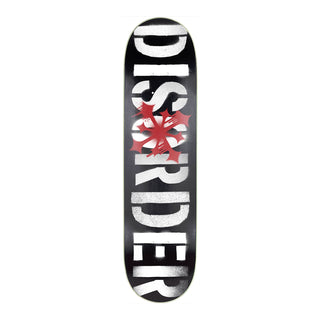 Disorder Skateboard Deck Stencil 8.25" x 31.85"