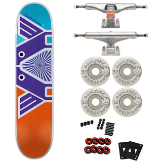 Darkroom Skateboard Siamese Snipe 8.0" with Independent Trucks, Spitfire Wheels