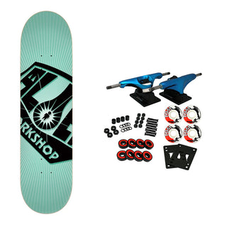 Alien Workshop Complete OG Burst Blue 8.0"