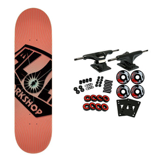Alien Workshop Complete OG Burst Red 8.25"
