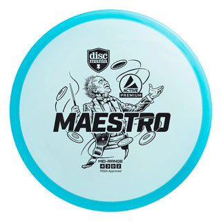 Discmania Disc Golf Premium Maestro Midrange Blue Active 165-170