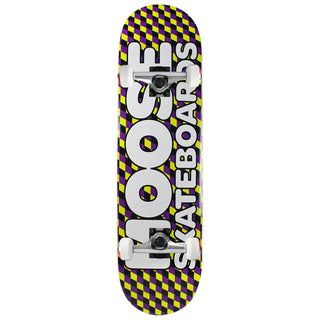 Moose Complete Canadian Maple Diamond Checkers 8.25"