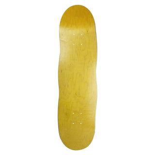 Moose Deck 8.25" x 32.5" Fun Shaped Wave Yellow