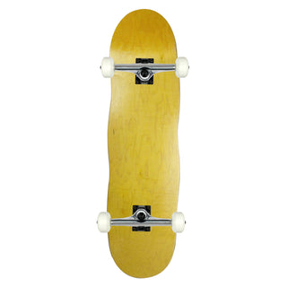 Moose Complete 8.25" x 32.5" Fun Shaped Wave Yellow Assembled