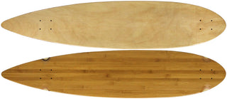 Longboard Moose Pintail Deck 9" x 43" Bamboo