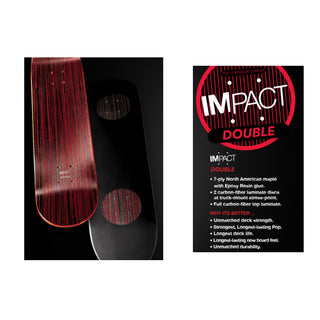 Almost Skateboard Deck Square Peg Double Impact 8.5" x 31.9"