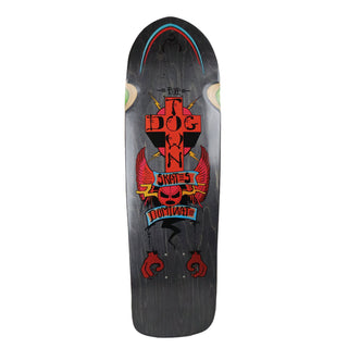 Dogtown Skateboard Complete Dominate Pool Shape Black 9.0" x 31.875"
