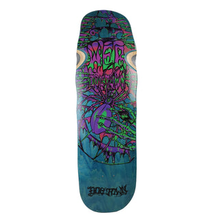 Dogtown Skateboard Complete Web Pool Shape Blue 9.25" x 32.2"