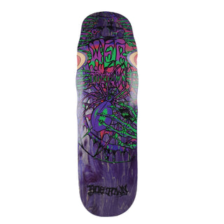 Dogtown Skateboard Complete Web Pool Shape Purple 9.25" x 32.2"