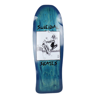 Dogtown Skateboard Complete Suicidal Skates Pool Skater Blue Fade Blue 10.12" x 30.32" Old School