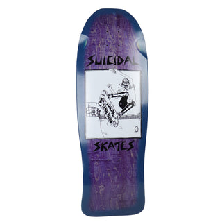 Dogtown Skateboard Complete Suicidal Skates Pool Skater Blue Fade Purple 10.12" x 30.32" Old School