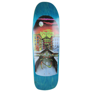 Dogtown Old School Skateboard Deck Eric Dressen Street Pool Shaped Blue 9.62" x 32.32"