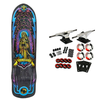 Dogtown Skateboard Complete Jesse Martinez Guadalupe Handshake M80 Black 8.625" x 32.575"