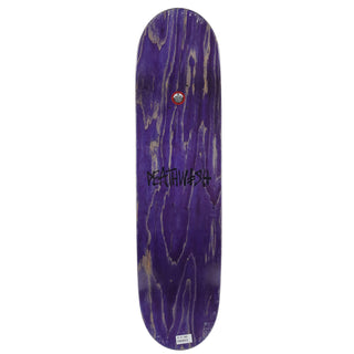 Deathwish Skateboard Deck Jamie Foy Spring Break Purple 8.125" x 31.5"