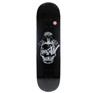 Deathwish Skateboard Deck Death TV Black 8.0" x 31.5"