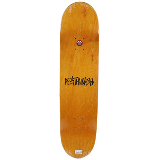 Deathwish Skateboard Deck Death TV Black 8.0" x 31.5"
