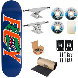 Deathwish Premium Complete Skateboard Foy Gator Twin 8.5" Ft. Krux/Satori/Independent