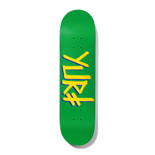 Deathwish Skateboard Deck Yuri Facchini Gang Name 8.0" x  31.5"
