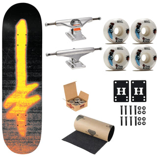 Deathwish Premium Complete Skateboard Burnout 8.0" Ft. Independent/Sml
