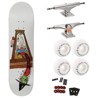 Deathwish Premium Skateboard with Indy Trucks and Blueprint Wheels 8.125" Yuri Facchini Deathwitch Trials