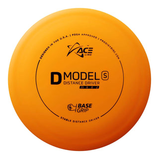 Ace Line Disc Golf Distance Driver D Model S BaseGrip Glow 170-175 - Colors Vary