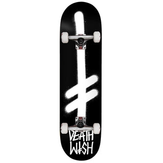 Deathwish Assembly Gang Logo Black/White 8.5"