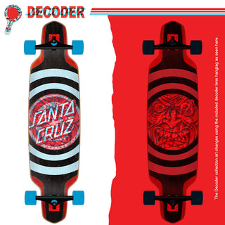 Santa Cruz Longboard Decoder Roskopp Drop Down 9.5" x 37.52" Complete