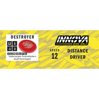 Innova Disc Golf Star Destroyer Distance Driver 12/5/-1/3 - Choose Exact Disc
