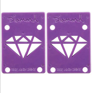 Diamond Supply Risers - Purple 1/8"