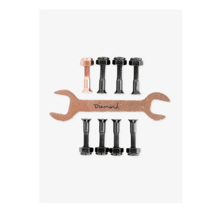 Diamond Supply Diego Najera Hardware and Wrench Combo Black/Rose Gold 7/8" Allen