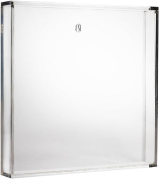 MVP Disc Golf Disc Frame - Crystal Clear Acrylic Display Case with Mounting Hardware