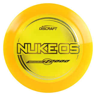 Discraft Disc Golf Z Line Nuke OS Distance Driver 13/4/0/4 Orange/Gold 170-172g