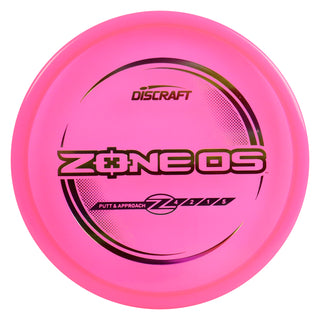 Discraft Disc Golf Z Line Zone OS Putter 4/2/1/5 Pink/Purple Metallic 175g