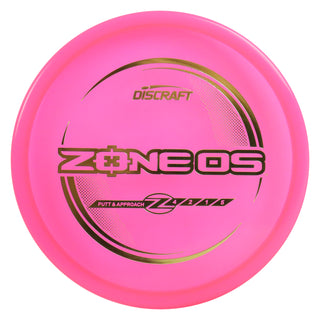 Discraft Disc Golf Z Line Zone OS Putter 4/2/1/5 Pink/Gold 174g