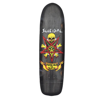 Dogtown Skateboard Complete Suicidal Skates Possessed to Skate Pool Black/Black 8.75" x 32.5"