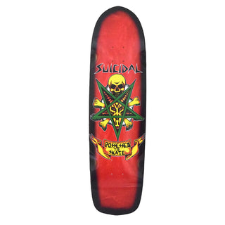 Dogtown Skateboard Complete Suicidal Skates Possessed to Skate Pool Red/Black 8.75" x 32.5"
