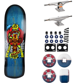 Dogtown Skateboard Dressen Blue 8.75" x 32" Indy Trucks, Slime Balls Wheels