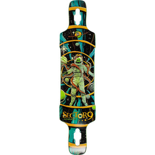 Sector 9 Longboard Dropper Dread 9.625" x 41" Drop Through with Paris / Arbor Parts Package