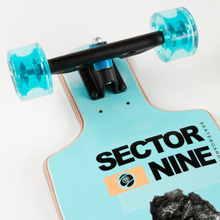 Sector 9 Longboard Complete Elevation Faultline 9.75" x 39.5" Drop Down
