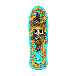 Everybody Skates Skateboard Deck Kings Standard Teal 9.2" x 31"