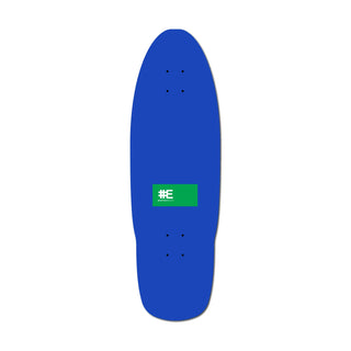 Everybody Skates Skateboard Deck Elephant Standard Blue 9.5" x 30"